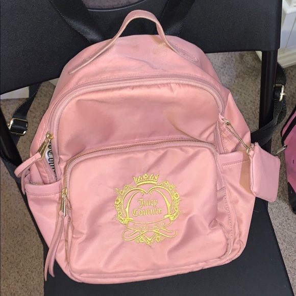 Juicy Couture Pink Backpack - Picture 1 of 4